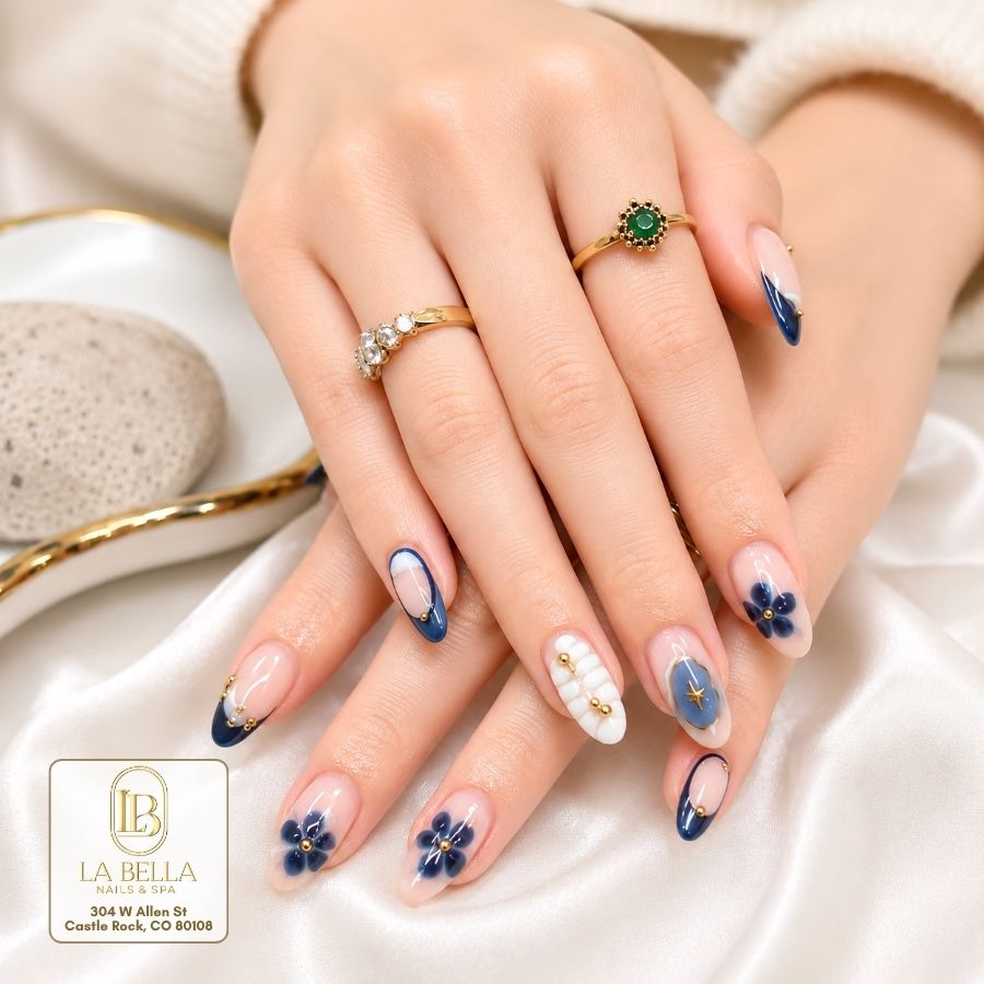 La Bella Nails & Spa nail work in Castle Rock, Colorado